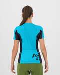 KARPOS Tricou de ciclism cu mânecă scurtă - PRALONGIA EVO W - albastru