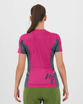 KARPOS Tricou de ciclism cu mânecă scurtă - PRALONGIA EVO W - roz