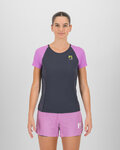 KARPOS Tricou de ciclism cu mânecă scurtă - LAVAREDO EVO W - negru/roz