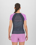 KARPOS Tricou de ciclism cu mânecă scurtă - LAVAREDO EVO W - negru/roz