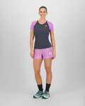 KARPOS Tricou de ciclism cu mânecă scurtă - LAVAREDO EVO W - negru/roz