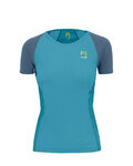 KARPOS Tricou de ciclism cu mânecă scurtă - LAVAREDO EVO W - albastru