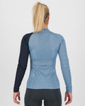 KARPOS Tricou de ciclism cu mânecă lungă - DINAMICO OCTA W - albastru