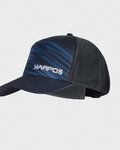 KARPOS Șapcă de ciclism - SPASSO TRUCKER - negru/albastru/alb