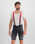 SPORTFUL Pantaloni scurți de ciclism cu bretele - PETER SAGAN BODYFIT CLASSIC - negru