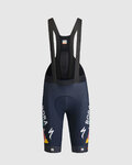 SPORTFUL Pantaloni scurți de ciclism cu bretele - REDBULL BORA HANSGROHE FIANDRE NORAIN - albastru