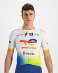 SPORTFUL Tricou de ciclism cu mânecă scurtă - TOTAL ENERGIES BOMBER - alb/multicolor
