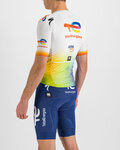 SPORTFUL Tricou de ciclism cu mânecă scurtă - TOTAL ENERGIES BOMBER - alb/multicolor
