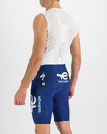 SPORTFUL Pantaloni scurți de ciclism cu bretele - TOTAL ENERGIES BODYFIT - albastru