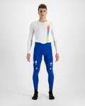 SPORTFUL Pantaloni de ciclism lungi fără bretele - TOTAL ENERGIES - albastru