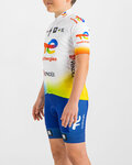 SPORTFUL Tricou de ciclism cu mânecă scurtă - TOTAL ENERGIES KIDS - alb/multicolor