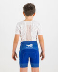 SPORTFUL Pantaloni scurți de ciclism fără bretele - TOTAL ENERGIES KIDS - albastru