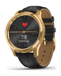 GARMIN merilnik moči - VIVOMOVE LUXE 24K GOLD - negru/auriu