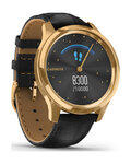 GARMIN merilnik moči - VIVOMOVE LUXE 24K GOLD - negru/auriu