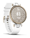 GARMIN merilnik moči - LILY - alb/auriu