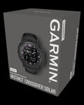 GARMIN merilnik moči - INSTINCT CROSSOVER SOLAR TACTICAL EDITION - negru