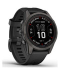GARMIN merilnik moči - FENIX 7S PRO SAPPHIRE SOLAR - negru