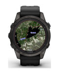 GARMIN merilnik moči - FENIX 7S PRO SAPPHIRE SOLAR - negru