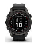 GARMIN merilnik moči - FENIX 7S PRO SAPPHIRE SOLAR - negru