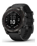 GARMIN merilnik moči - FENIX 7 PRO SAPPHIRE SOLA - negru