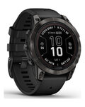 GARMIN merilnik moči - FENIX 7 PRO SAPPHIRE SOLA - negru