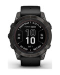 GARMIN merilnik moči - FENIX 7 PRO SAPPHIRE SOLA - negru