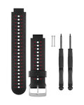 GARMIN curea - FORERUNNER® 230 / 235 / 630 ND - negru/roșu