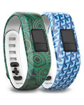 GARMIN set de curele - JONATHAN ADLER - verde/albastru