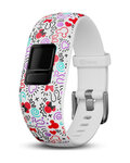 GARMIN curea - DISNEY MINNIE MOUSE - alb/roșu