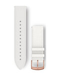 GARMIN curea - QUICK RELEASE 20 MM 18K ROSE GOLD PVD - alb