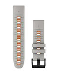 GARMIN curea - QUICKFIT 22 - gri/portocaliu