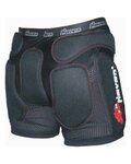 HAVEN pantaloni scurți cu protecții - FLEX GUARD - gri/negru