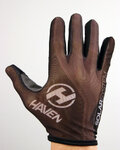 HAVEN Mănuși cu degete lungi de ciclism - SOLAR LONG - negru