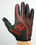HAVEN Mănuși cu degete lungi de ciclism - SOLAR LONG - roșu