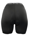 HAVEN Pantaloni scurți de ciclism fără bretele - PEARL II - negru/roz