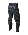 HAVEN Pantaloni de ciclism lungi fără bretele - CUBES KINGSIZE II - negru