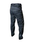 HAVEN Pantaloni de ciclism lungi fără bretele - CUBES KINGSIZE II - negru/verde