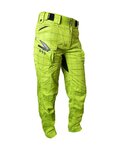 HAVEN Pantaloni de ciclism lungi fără bretele - CUBES KINGSIZE II - galben