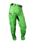 HAVEN Pantaloni de ciclism lungi fără bretele - CUBES KINGSIZE II - verde