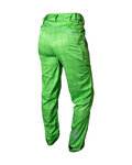 HAVEN Pantaloni de ciclism lungi fără bretele - CUBES KINGSIZE II - verde