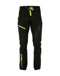 HAVEN Pantaloni de ciclism lungi fără bretele - ENERGIZER LONG - negru/verde