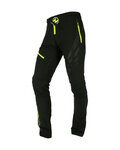 HAVEN Pantaloni de ciclism lungi fără bretele - ENERGIZER LONG - negru/verde
