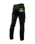 HAVEN Pantaloni de ciclism lungi fără bretele - FUTURA - negru/verde