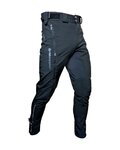 HAVEN Pantaloni de ciclism lungi fără bretele - RAINBRAIN LONG - negru/gri