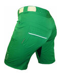 HAVEN Pantaloni scurți de ciclism fără bretele - AMAZON - verde/bej