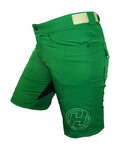 HAVEN Pantaloni scurți de ciclism fără bretele - AMAZON - verde/bej
