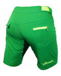 HAVEN Pantaloni scurți de ciclism fără bretele - AMAZON - verde/galben