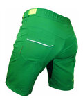 HAVEN Pantaloni scurți de ciclism fără bretele - AMAZON - verde/galben