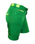 HAVEN Pantaloni scurți de ciclism fără bretele - AMAZON - verde/galben