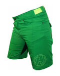 HAVEN Pantaloni scurți de ciclism fără bretele - AMAZON - verde/galben
